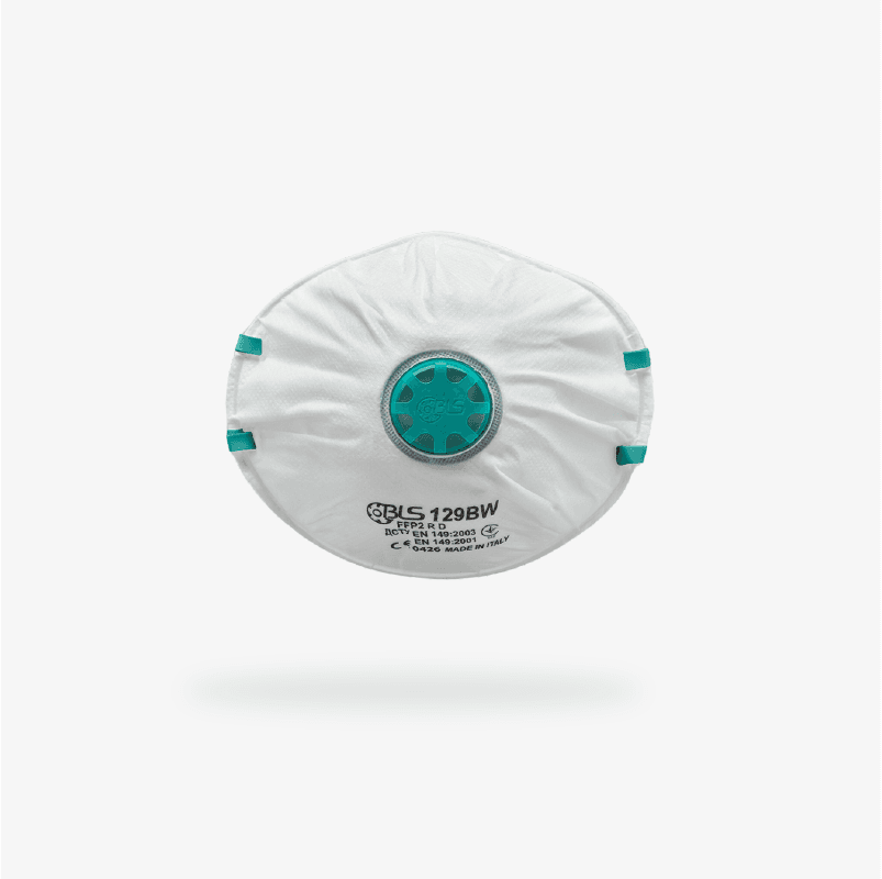 Respirador Descartable BLS Classic 129BW FFP2 - Protección Respiratoria | SMP Seguridad Industrial